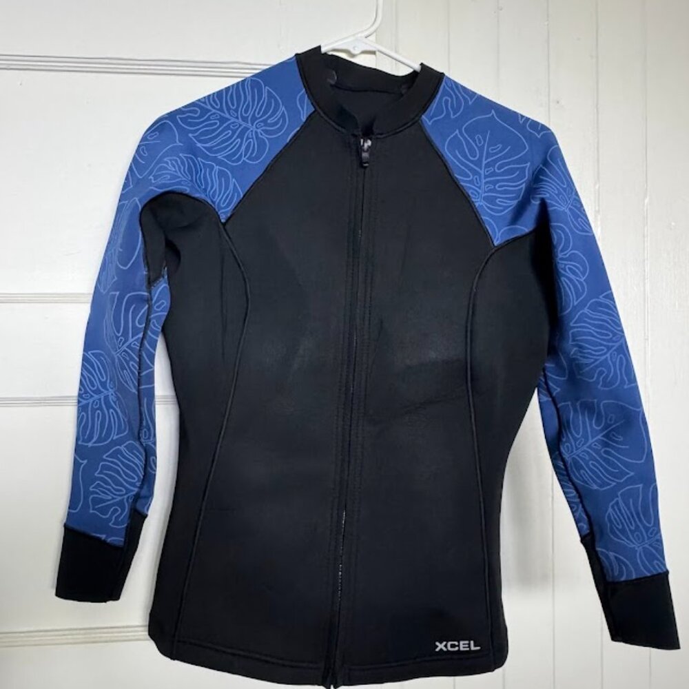 Xcel Womens Axis Wetsuit Top/Jacket 1.5/1mm - SIZE 12 - BRAND NEW